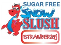 Sugar Free Snow Slush Strawberry (4x5 litre)